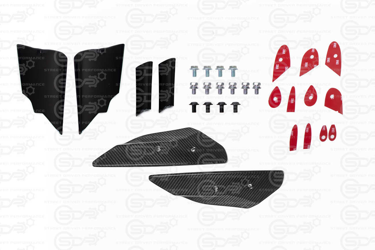 2020+ Corvette C8 Stingray & Z51 | Next Gen CARBON FIBER Rear Trunk Lid High Wing Spoiler